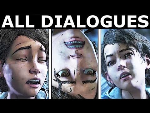 Violet, Lou, Tenn & Minnie - The Woods & The Bridge Scene - All Dialogue - The Walking Dead S4 Ep. 4