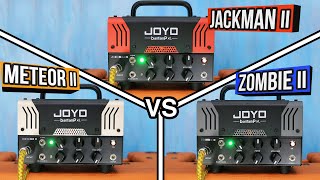 Video thumbnail for JOYO Amps Shootout - ZOMBIE II VS JACKMAN II VS METEOR II by Toby's Guitar Gear Demos 🎵