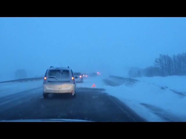 13 машина бәрелешкән (+ВИДЕО)