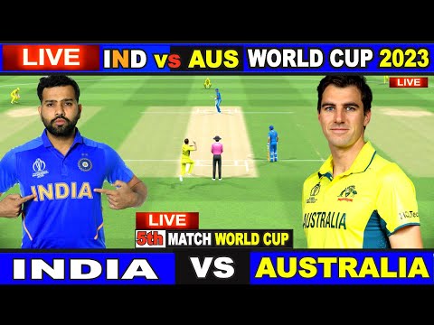 Live: IND Vs AUS, ICC World Cup 2023, Chennai | LiveMatch Centre | India Vs Australia | Last 18 over