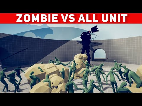 ZOMBIES vs EVERY UNIT - Totally Accurate Battle Simulator TABS