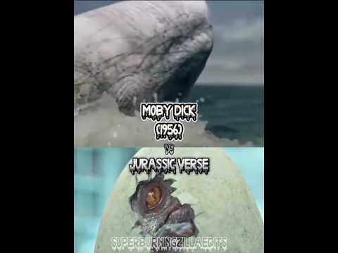 moby dick (1956) Vs Jurassic Verse | #mobydick1956 #jurassicworld #jurassicpark #short #shorts
