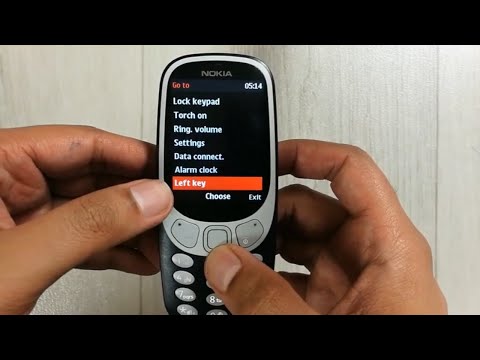 Nokia 3310 Shortcut Go To Menu || How to Customize Left Key