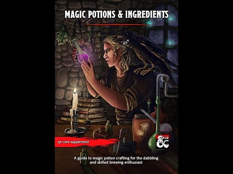 DMs Guild Review - Magic Potions & Ingredients
