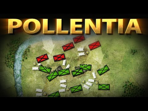 The Battle of Pollentia 402 AD - Gothic invasion of Italy