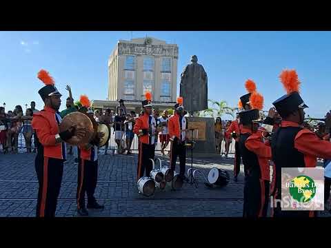Fanesp em sua participação  no concurso  de Salvador  pela licbamba