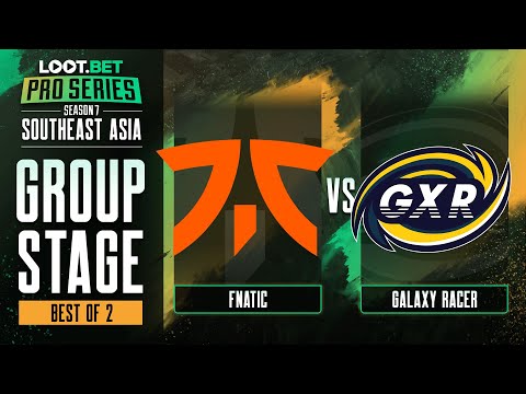 Fnatic vs Galaxy Racer Game 2 - Pro Series 7 SEA: Group Stage w/ Ares & Black^