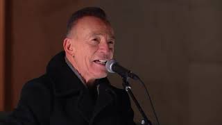 Bruce Springsteen Performs &quot;Land of Hope and Dreams&quot;| Biden-Harris Inauguration 2021