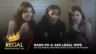 MANO PO 4 AKO LEGAL WIFE: Zsa Zsa Padilla, Rufa Mae Quinto &amp; Cherry Pie Picache  | Full Movie