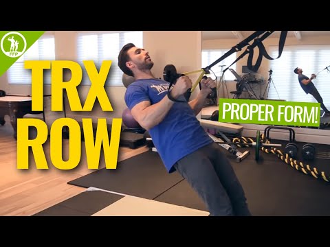 TRX Row — (Suspension Training Back Exercise)