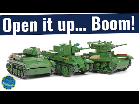 I build the BT-7, T-26, and T-70 with Interior