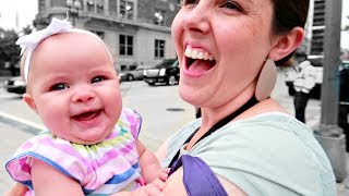 👶🏻BABY&#39;S NEW TRICK😂