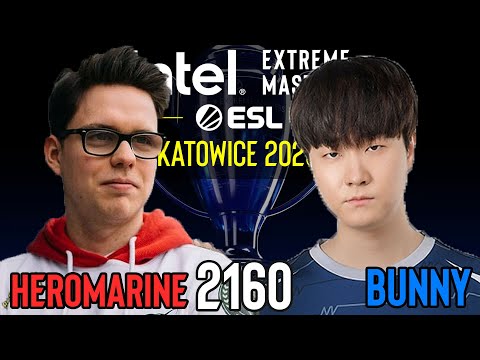 🇩🇪 HeroMarine (T) vs 🇰🇷 Bunny (T) - Gruppe D - IEM Katowice 2023 - StarCraft 2 - Cast 2160