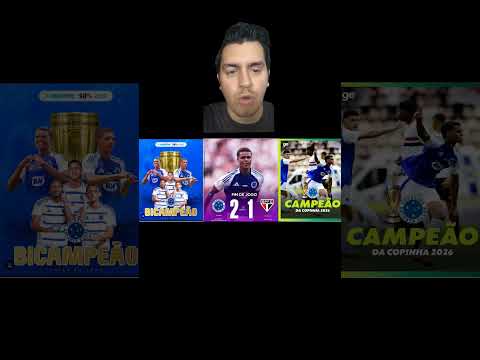 CRUZEIRO CAMPEÃO DA COPA SÃO PAULO DE FUTEBOL JÚNIOR 2026 ! CRUZEIRO 2 X 1 SÃO PAULO ! BICAMPEÃO !