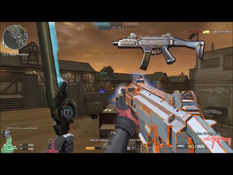 Crossfire NA ( Đột Kích ) 2.0 : Scorpion EVO3A1 Silver - Hero Mode X - Zombie V4