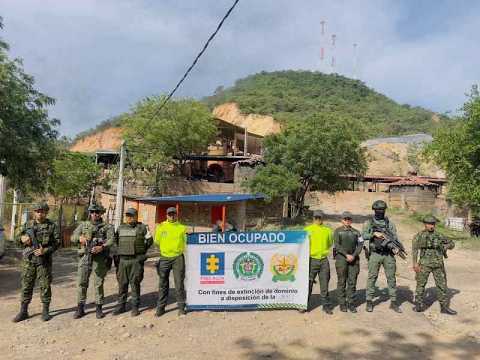 Ocupan para extinción de dominio bienes del crimen organizado en Bogotá y Norte de Santander