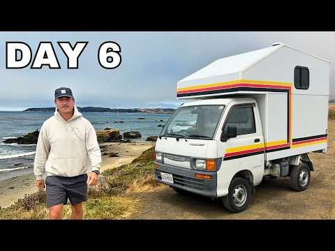 600 Miles In My Self Built, 1997 Japanese Mini Truck Camper | Full Road Trip