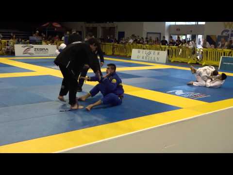 Kaniela Kahuanui vs Pete O'Neal  2015 IBJJF PRO purple belt absolute fight 2