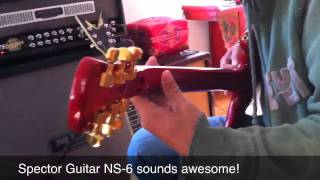Video thumbnail for One of a kind: Spector Guitar NS-6 by 纽约桃花