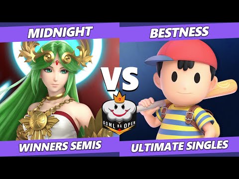 GOML NA Open West USA Winners Semis - Midnight (Palutena) Vs. BestNess (Ness) Ultimate SSBU