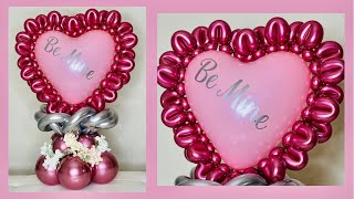 How to make Valentines Day Balloon Bouquet (Balloon Bouquet ideas)