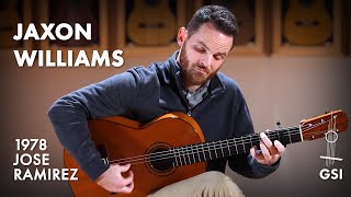 Paco de Lucia's "Reflejo de Luna (Granaína)" performed by Jaxon Williams on a 1978 Jose Ramirez 1aF