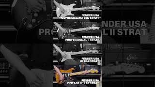 Download lagu Fender USA Yngwie Malmsteen Strat vs Pro II vs Ultra vs Vintage II | Yngwie Malmsteen - Rising Force mp3
