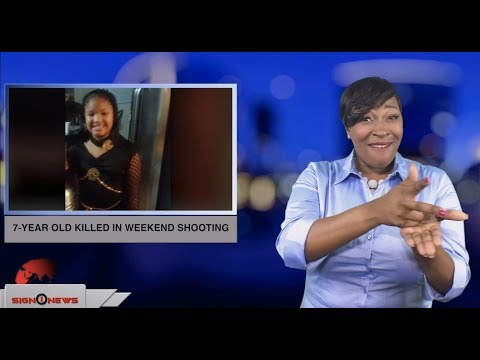 7-year old killed in weekend shooting (ASL - 1.1.19)
