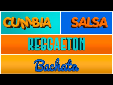 Cumbia, reggaetón, salsa y bachata 2021