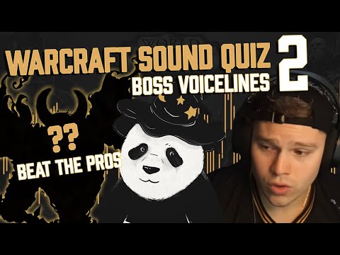 Warcraft Boss voice lines Quiz | WoW Sound Quiz 2 [Part 2]