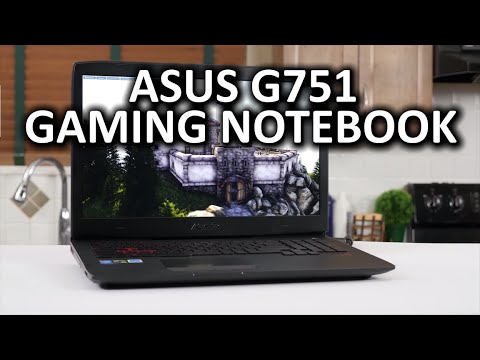 ASUS G751 Gaming Notebook Review - better version linked in video description