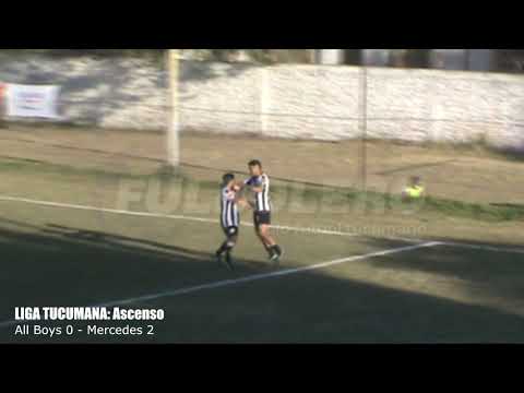LIGA TUCUMANA (Ascenso): Mercedes derrotó a All Boys en 12 de Octubre