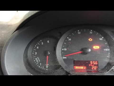 Renault Kangoo service reset
