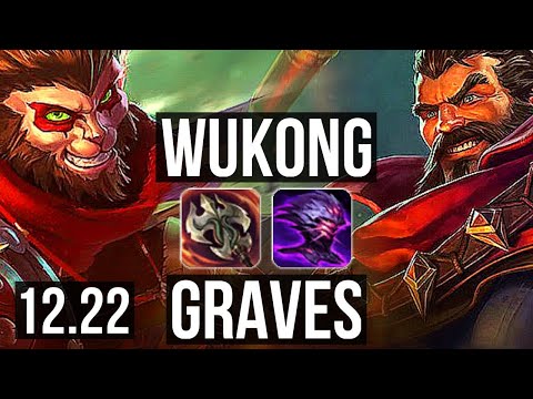 WUKONG vs GRAVES (JNG) | 71% winrate, 3/2/10 | KR Grandmaster | 12.22