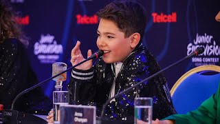 JESC 2022 winner Lissandro’s Press Conference