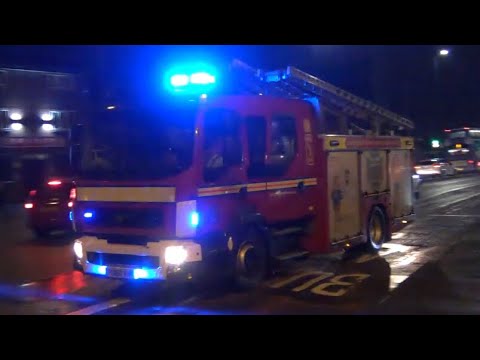 Philips Park Pump Responding - Greater Manchester Fire And Rescue Service