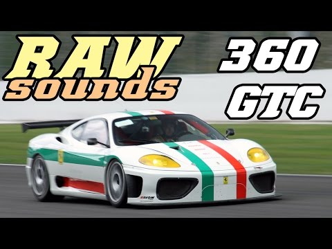 RAW sounds - Ferrari 360 GTC
