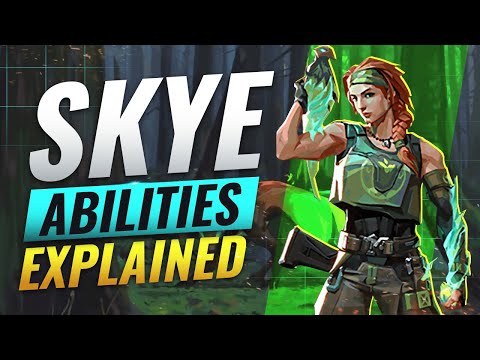 NEW AGENT SKYE: ALL ABILITIES REVEALED - Valorant