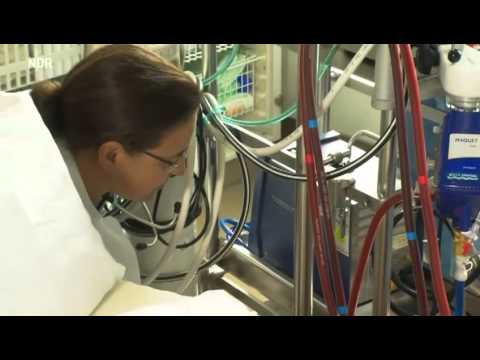 NDR Sendung Visite vom 03.09.2013 - Überleben mit künstlicher Lunge (mit und über Stefan Ern)