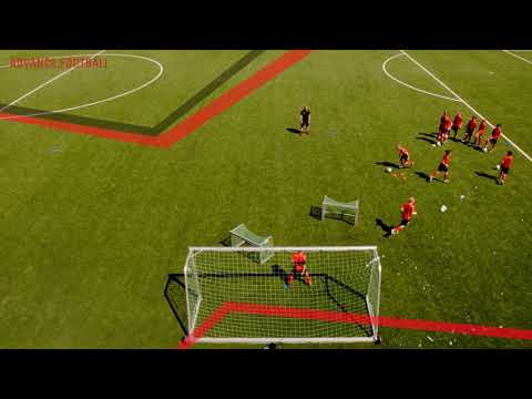 Torschussübung | Übung für das Kinderfußball-Training | (Knipser)