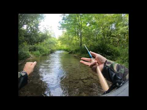 DRAGONtail Kaida Pack Tenkara Rod in the Wisconsin Driftless