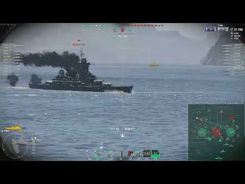 World of Warships ☆ Conde vs X Zao