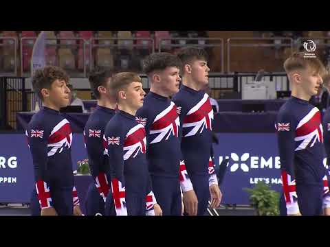 Great Britain - 2022 TeamGym Europeans, junior men's team final