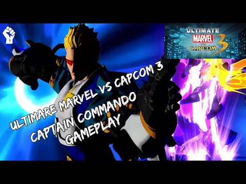 Ultimate Marvel vs Capcom 3 MOD Captain Commando Gameplay