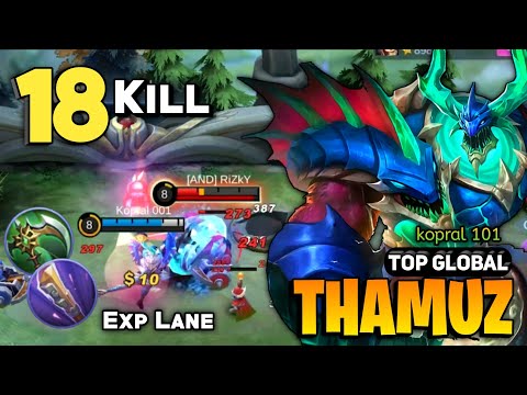 Thamuz Best Build 2023 [ Thamuz Top Global Gameplay ] By kopral 001 - Mobile Legends