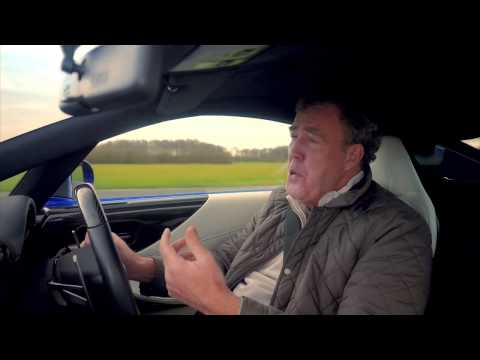 Jeremy Clarkson making sad animal noises (in a Lexus LFA)