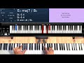 Day Dreaming (by Aretha Franklin) - Piano Tutorial