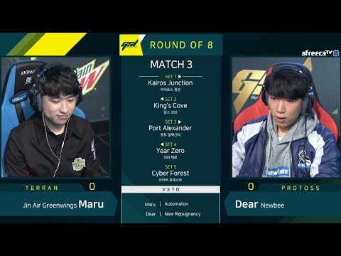 [2019 GSL S1] Ro.8 Day2 Match1 Maru vs Dear