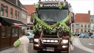 preview picture of video 'premier mariage camion ( à Hondschoote - France)'