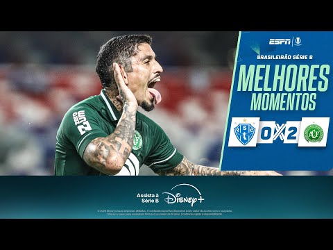 Gols e lances de Paysandu x Chapecoense